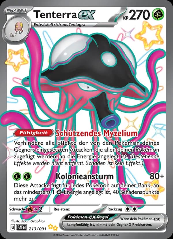 Tenterra-ex card in German