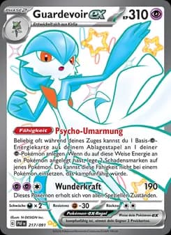 Guardevoir-ex card in German