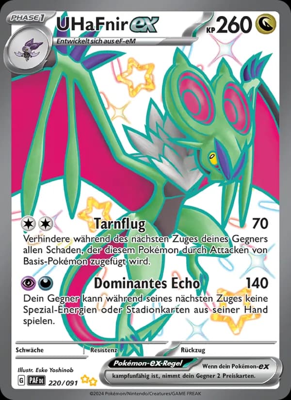 UHaFnir-ex card in German