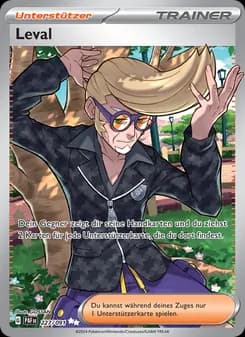 Leval card in German