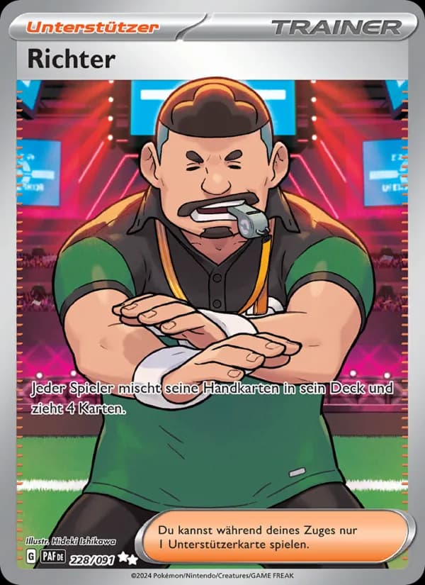 Richter card in German