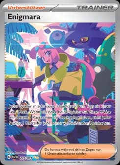 Enigmara card in German