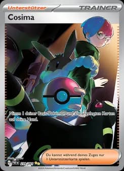 Cosima card in German