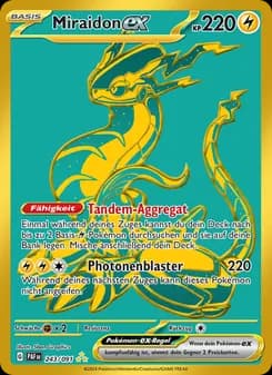 Miraidon-ex card in German