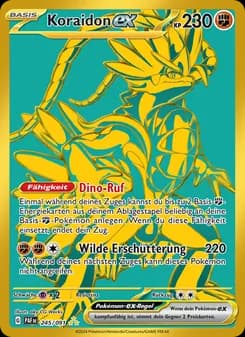 Koraidon-ex card in German