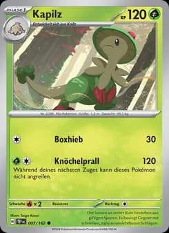 Kapilz card in German