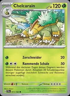 Chelcarain card in German
