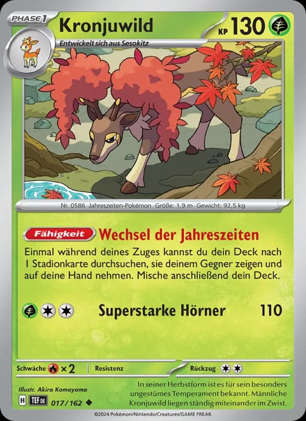 Kronjuwild card in German