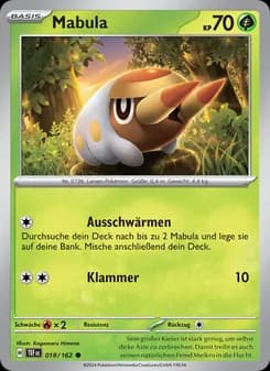 Mabula card in German
