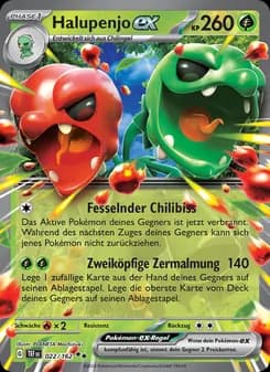 Halupenjo-ex card in German