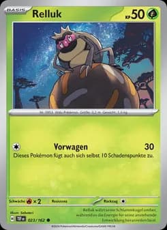 Relluk card in German