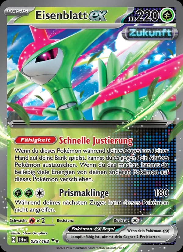 Eisenblatt-ex card in German