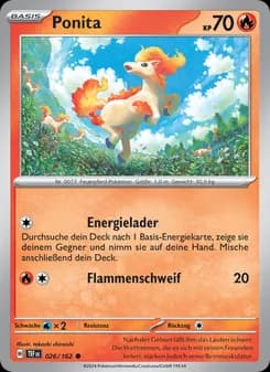 Ponita card in German
