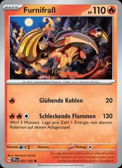 Furnifraß card in German