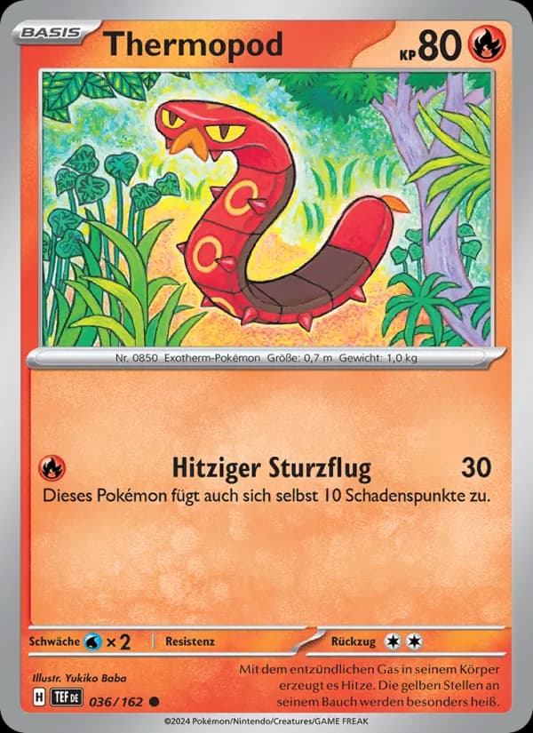 Thermopod card in German