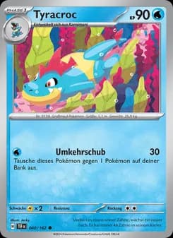 Tyracroc card in German