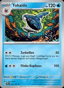 Tohaido card in German