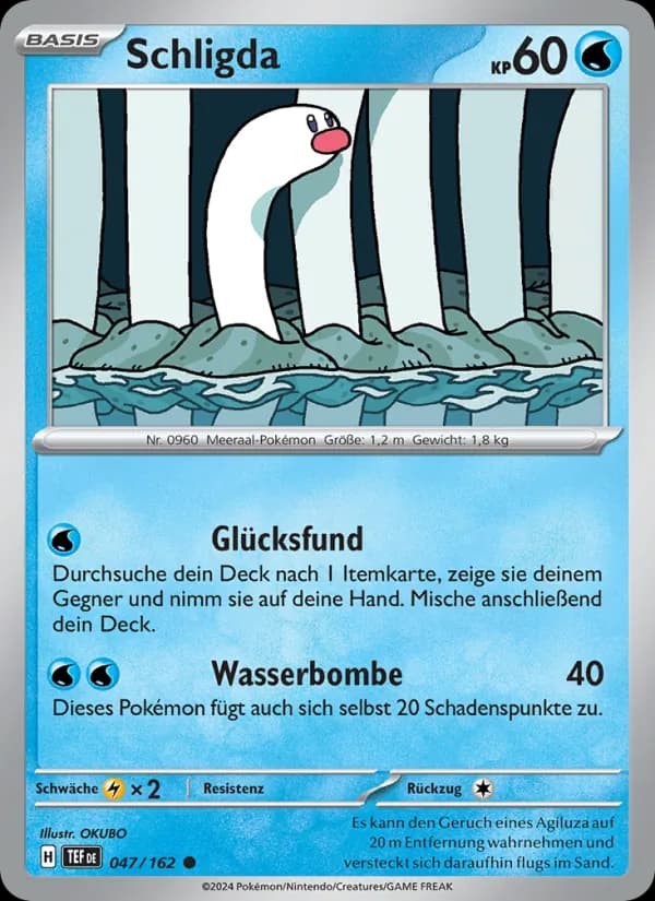 Schligda card in German