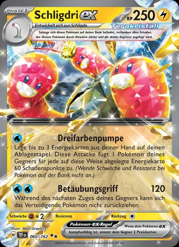 Schligdri-ex card in German