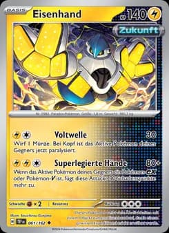 Eisenhand card in German