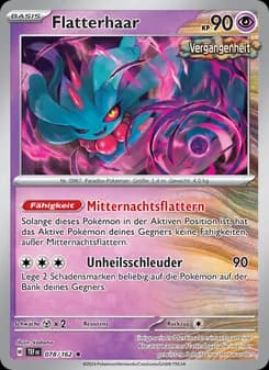 Flatterhaar card in German