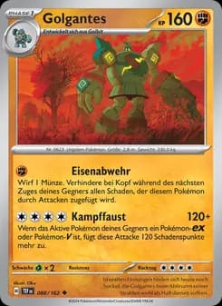Golgantes card in German