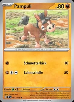 Pampuli card in German