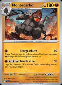 Montecarbo card in German