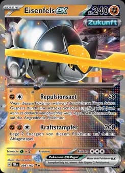 Eisenfels-ex card in German