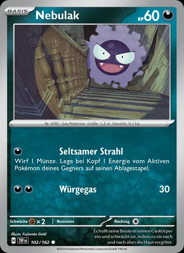 Nebulak card in German