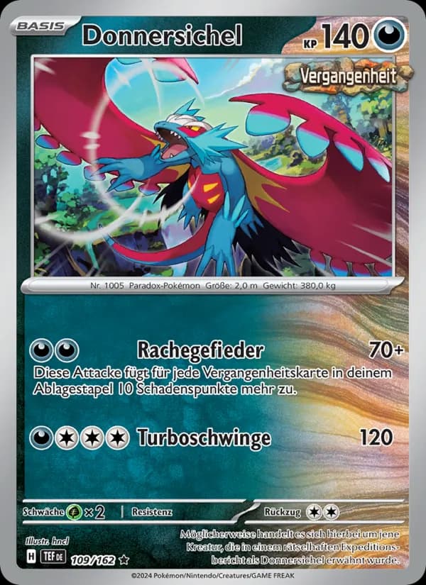 Donnersichel card in German