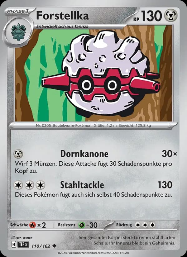 Forstellka card in German