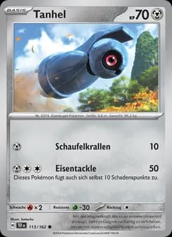 Tanhel card in German
