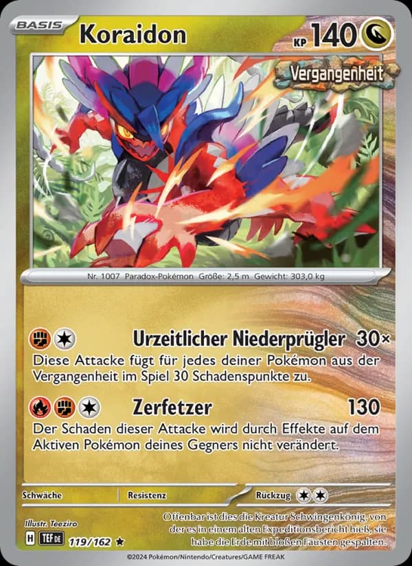 Koraidon card in German