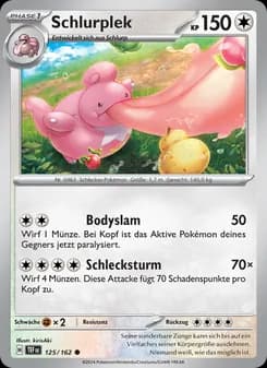 Schlurplek card in German