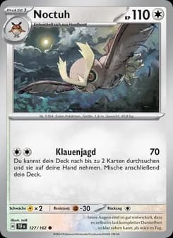 Noctuh card in German