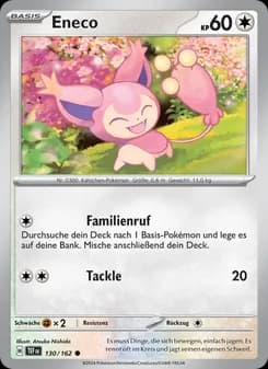 Eneco card in German
