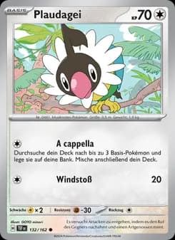 Plaudagei card in German