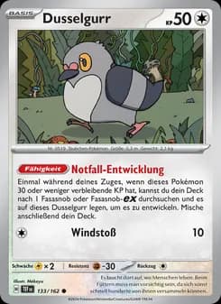Dusselgurr card in German