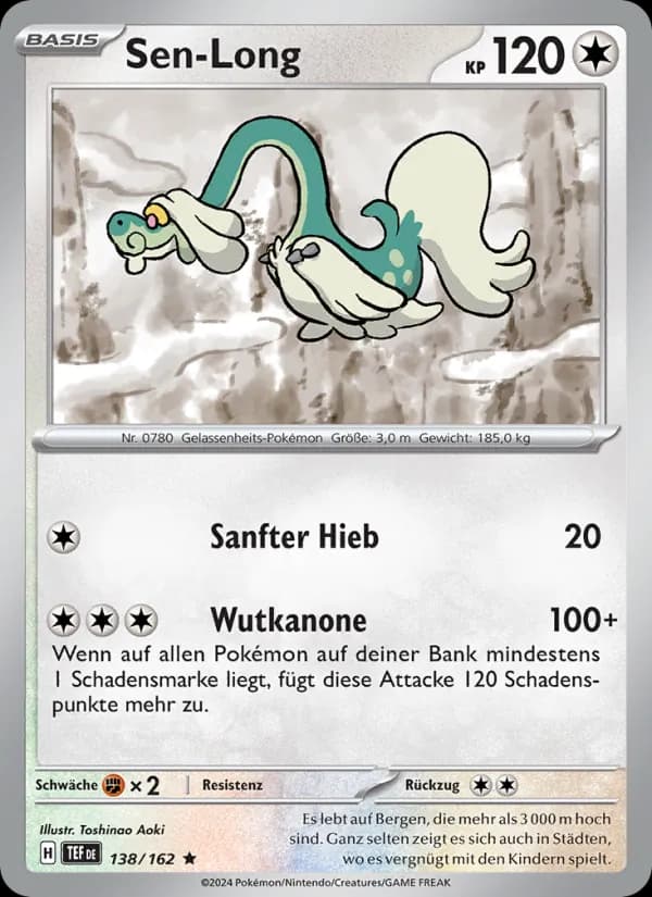 Sen-Long card in German