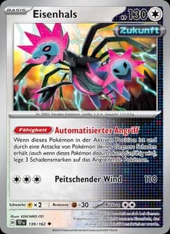 Eisenhals card in German