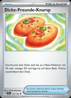 Dicke-Freunde-Knursp card in German