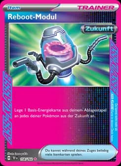 Reboot-Modul card in German