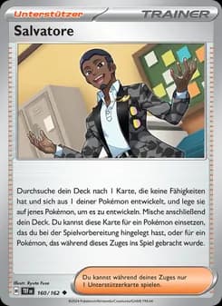 Salvatore card in German
