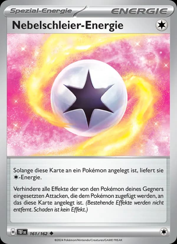 Nebelschleier-Energie card in German