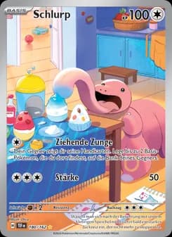 Schlurp card in German