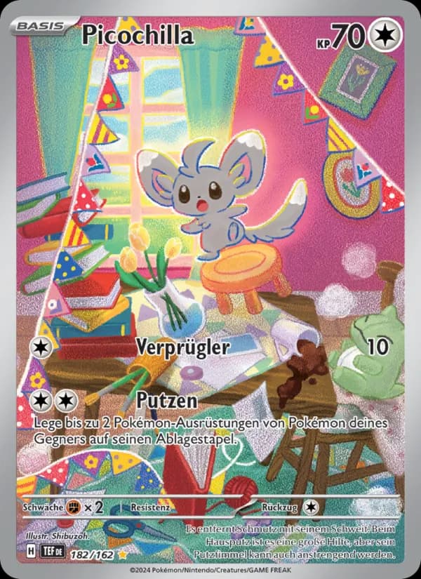 Picochilla card in German