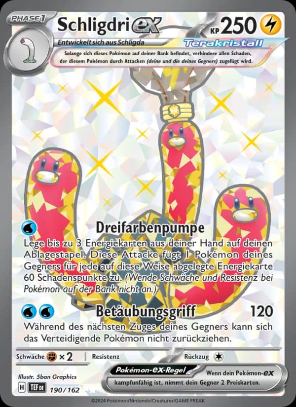 Schligdri-ex card in German