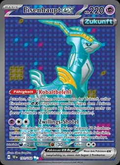 Eisenhaupt-ex card in German