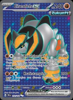 Eisenfels-ex card in German